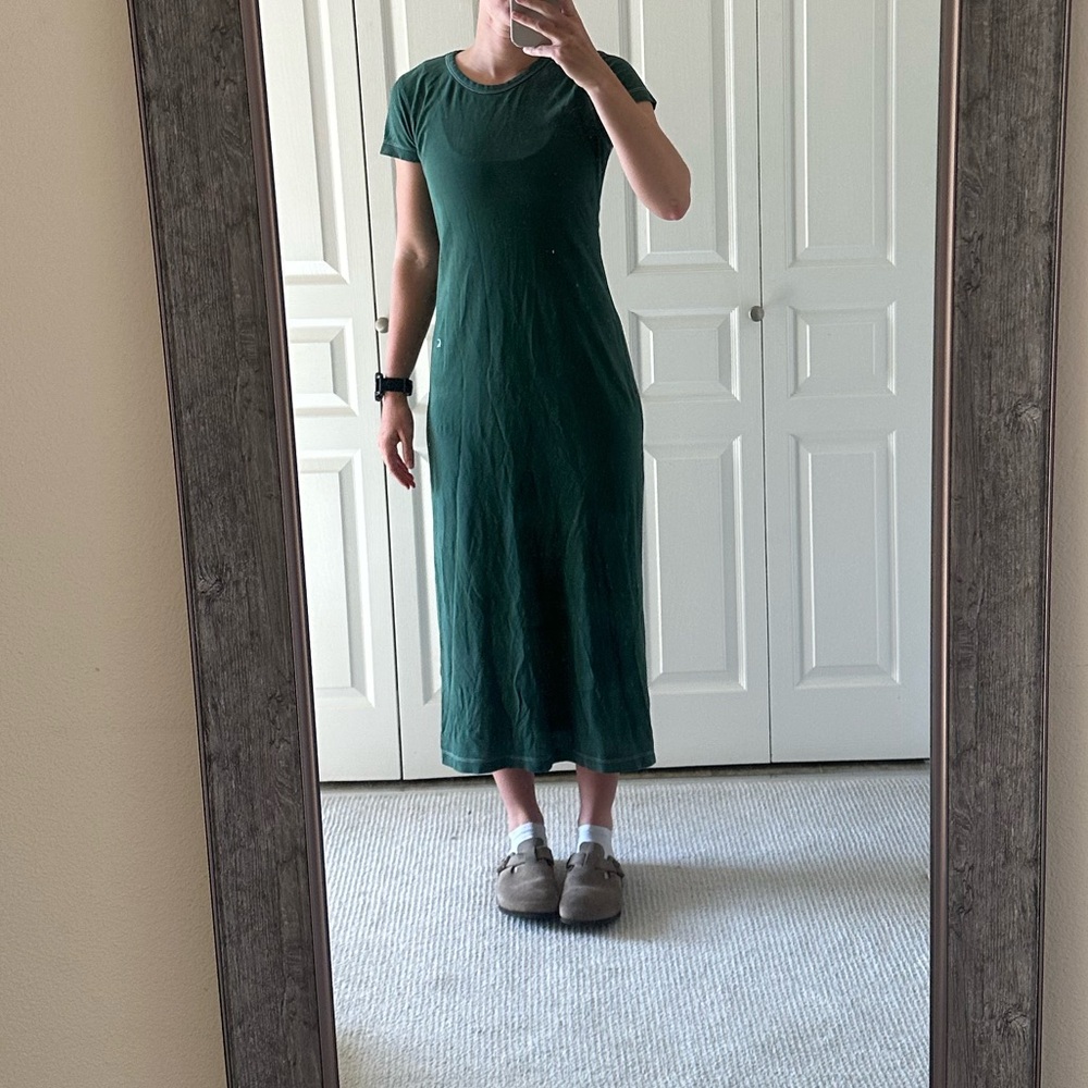 Rachel Comey Forest Green Midi Dress